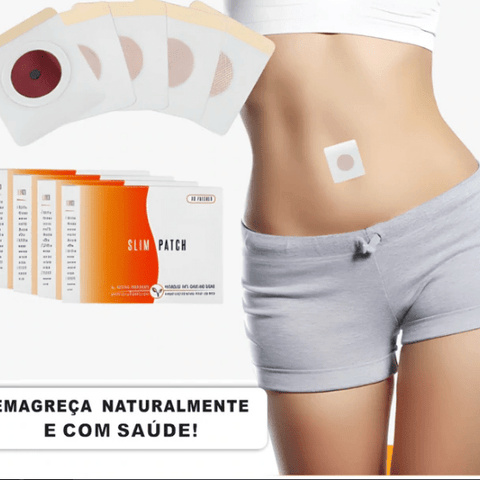 Slim Patch™ ORIGINAL - Adesivo Detox Para Emagrecimento - 100% Natural