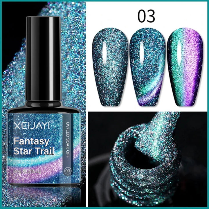 Esmalte Cat Eye Magnético + Ímã / Pague 1 leve 5
