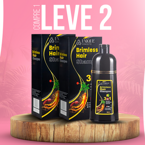 [COMPRE 1 E LEVE 2] Shampoo Brimless Natural 3 em 1 (Dura até 6 Meses)