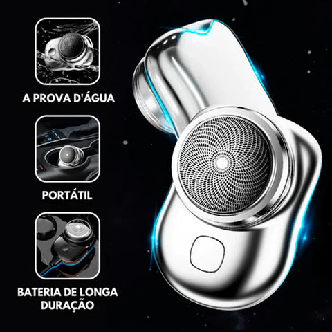 Barbeador Raizer à prova d’água e recarregável