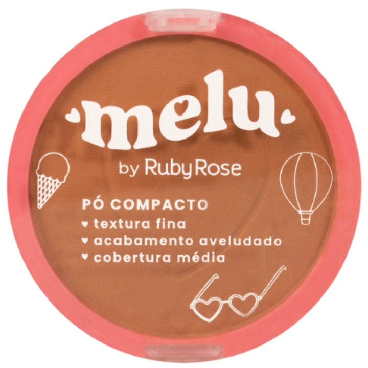 Pó Compacto Facial de Alta Cobertura e à Prova D'água