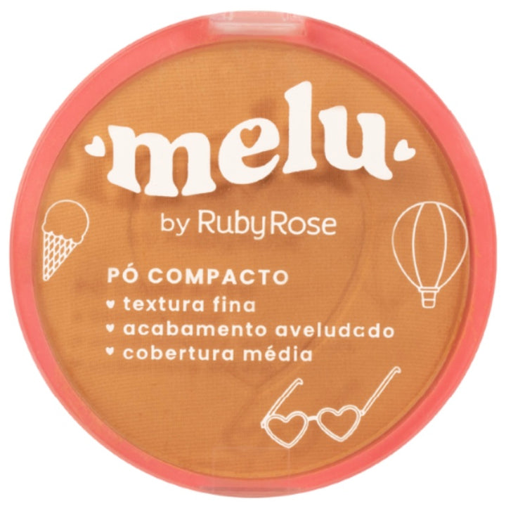Pó Compacto Facial de Alta Cobertura e à Prova D'água