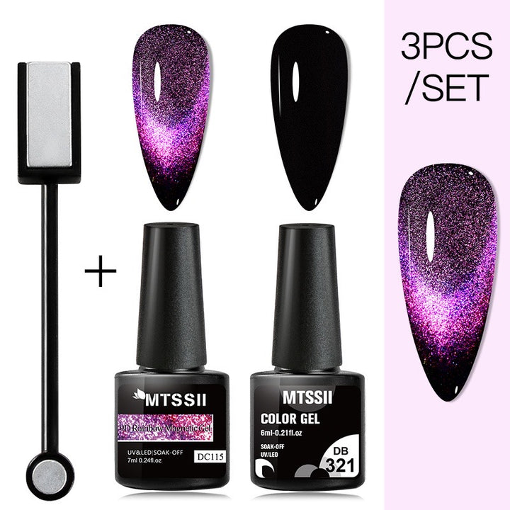 Esmalte Cat Eye Magnético + Ímã / Pague 1 leve 5
