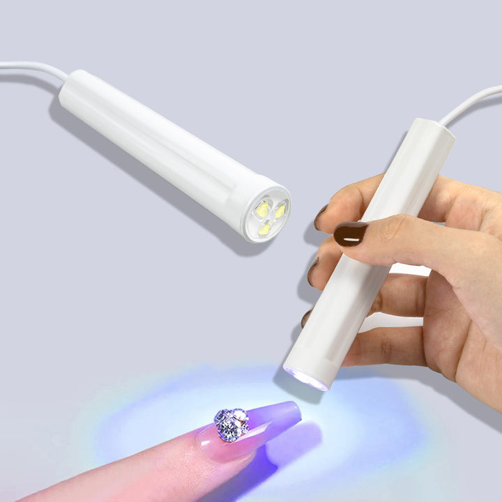 Tiras Profissionais de Verniz para Unhas + Mini secador UV