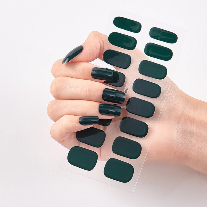 Tiras Profissionais de Verniz para Unhas + Mini secador UV