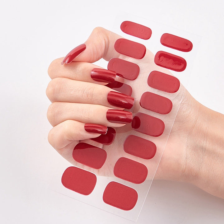 Tiras Profissionais de Verniz para Unhas + Mini secador UV