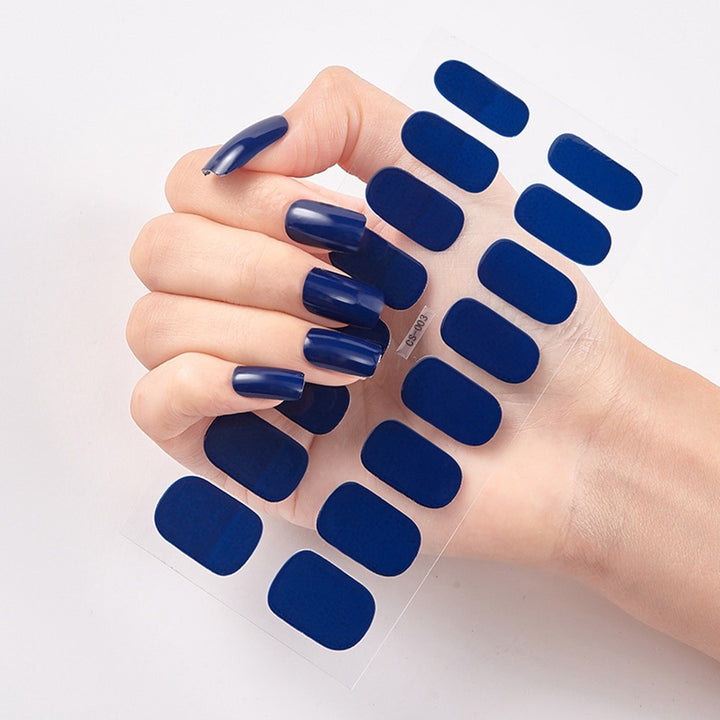 Tiras Profissionais de Verniz para Unhas + Mini secador UV