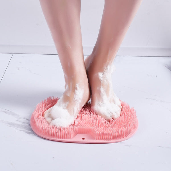 Tapete Escova Esfoliante Pés & Costas Massagem + FRETE GRÁTIS