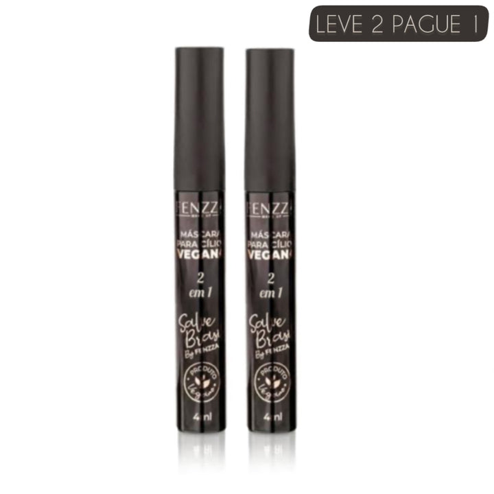 Rímel 2 em 1 com sérum de crescimento / Pague 1 leve 2