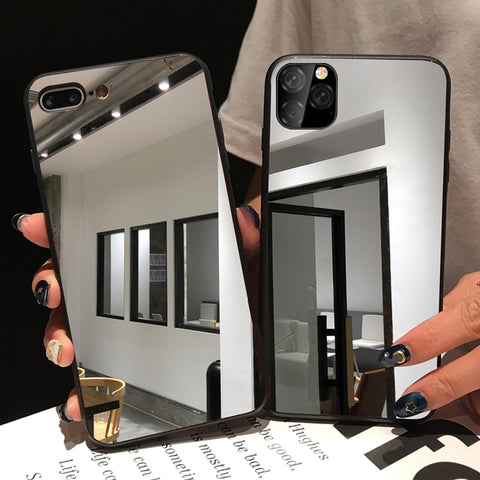 Case Mirror Premium com Proteção de Bordas